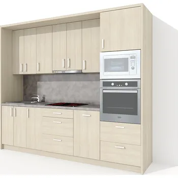 Kuchyňská linka Nabytekmorava Kuchyňská linka KL21 ke sklápěcí posteli barva lamina: akát