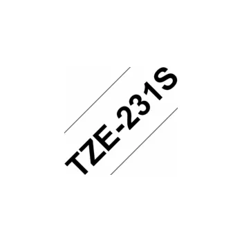 Tiskárna štítků TZE-231S, černá/bílá, 12mm