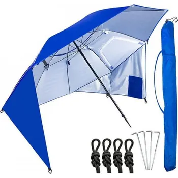 Stínicí technika Plážový slunečník Got Q74C 215 cm modrý