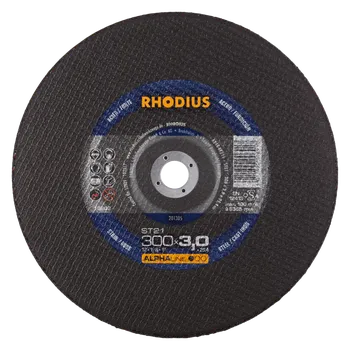 Řezný kotouč RHODIUS Stacionární řezný kotouč ST21 300 x 3,0 x 25,40 ALPHAline
