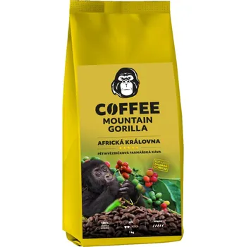 Káva Mountain Gorilla Coffee Africká královna zrnková 1 kg