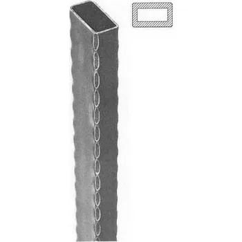 Stavební profil Jekl kovaný 40x20x2