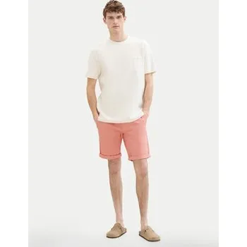 Pánské kraťasy Tom Tailor Šortky z materiálu 1040227 Růžová Slim Fit 34