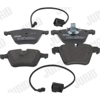 Brzdová destička Sada brzdových destiček, kotoučová brzda JURID 573972J