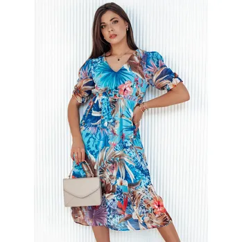 Dámské šaty Dámské šaty DSTREET BLOSSOM LOVE MODRÁ XS