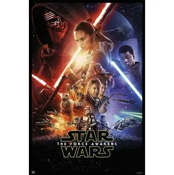 Plakát Plakát Star Wars VII - One Sheet