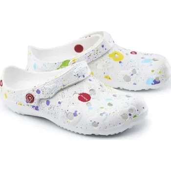 Dámská zdravotní obuv Schu´zz Globule dámská obuv 0029 bílá potisk kaňky, Velikost 41