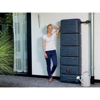 nádrž Nádrž na dešťovou vodu Gar Seina kámen 300 L šedá