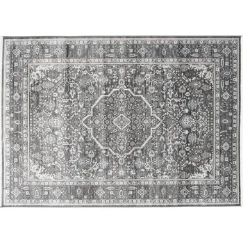 Koberec Moderní koberec Isphahan - orientální 7 - tmavě šedý Rozměr koberce: 80x220 cm