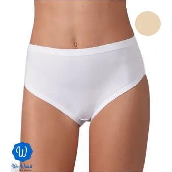 Kalhotky Emy Dámské bavlněné kalhotky Simply the Best 5000 béžová XXXL