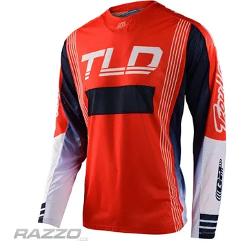 Moto dres Dres TroyLeeDesigns GP AIR Jersey Rhythm Orange 2023 M