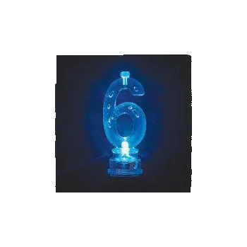 Dortová svíčka UNIQUE Svíčka dortová svítící 6