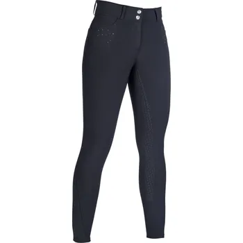 Jezdecké kalhoty HKM Rajtky Savona Style HKM, s gripem, dámské, černé 40