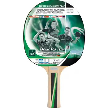 Raketový sport Pálka na stolní tenis Donic Schildkröt Top Team 400