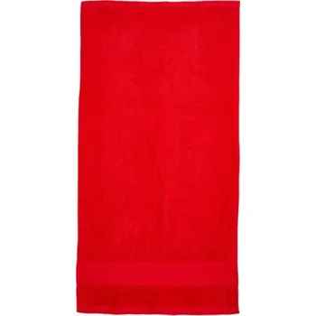 Ručník Fair Towel Organic Cozy Bath Sheet Bavlněný ručník FT100BN Red 100 x 150 cm