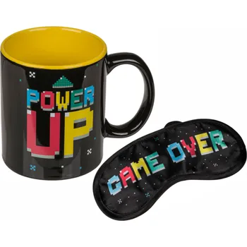 Out of the blue Hrnek a maska na oči Power Up/Game Over