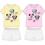 Minnie Mouse - licence Dívčí pyžamo - Minnie Mouse 5204A385, žlutá Barva: Žlutá, Velikost: 128