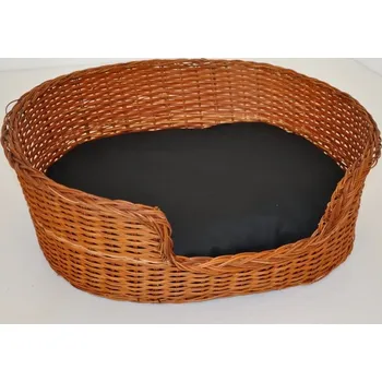 Pelíšek pro psa Axin Trading s.r.o. Pelech proutěný 68x55 cm s polstrem