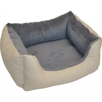 Pelíšek pro psa Axin Trading s.r.o. Pelíšek AXIN Deluxe velký světle béžový - 68x58 cm