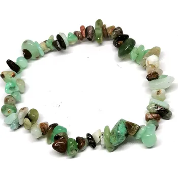 Náramek Chrysopras náramek sekaný