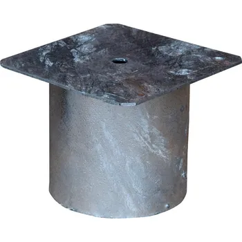 Plotový sloupek Kulatá krytka otvoru vnějšího plastového pouzdra Cosnet s průměrem 100 mm