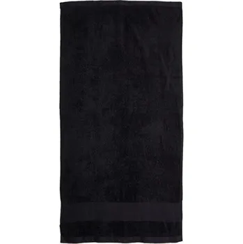 Ručník Fair Towel Organic Cozy Bath Sheet Bavlněný ručník FT100BN Black 100 x 150 cm