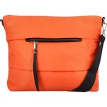 Trendová dámská látková crossbody Rosa, oranžová
