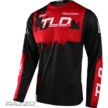 Cyklistické oblečení Pánský dres TroyLeeDesigns GP Jersey Astro Red Black 2023 XXL