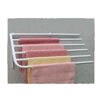 Sušák na prádlo České sušáky SUŠÁK RUČNÍKŮ NA STĚNU D560 - 60 cm pro 5 ručníků