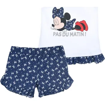 Dívčí pyžamo Dívčí letní pyžamo DISNEY MINNIE bílo-modré Velikost: 128