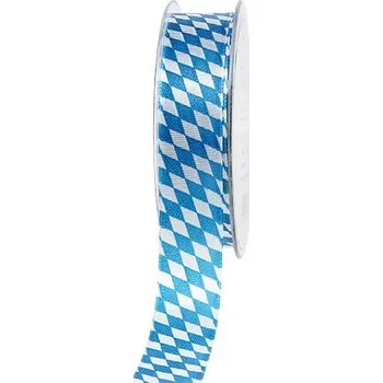 Stuha Stuha saténová BAYERN 25mm x 2m (10,-Kč/m) (Stuha saténová, jednostranný potisk, motiv Bayern)