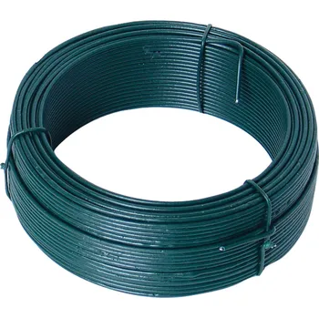 Příslušenství pro plot XTLINE Vázací drát zelený PVC | 1,4 mm x 50 m