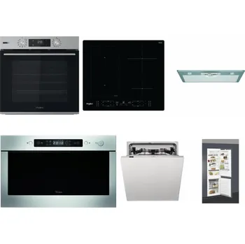 Set domácích spotřebičů WHIRLPOOL OMSK58HU1SX + WHIRLPOOL WL B8160 NE + WHIRLPOOL AKR 650/1 IX + WHIRLPOOL AMW 439 IX + WHIRLPOOL WIC 3C33 PFE + WHIRLPOOL ART 66112