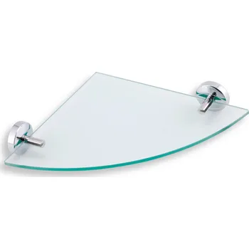 Koupelnový nábytek NOVASERVIS Metalia 11 - 0135,0 Rohová polička 258 x 258 mm - chrom (0135,0)