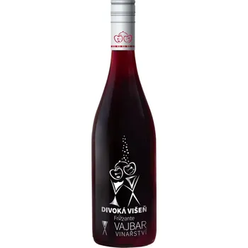 Víno Vajbar Frizzante Divoká višeň - sladké