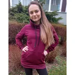 Kulišárny Mikina dámská BORDO VELIKOST: 40