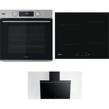 Set domácích spotřebičů WHIRLPOOL OMSK58HU1SX + WHIRLPOOL WS Q2760 BF + WHIRLPOOL AKR 62F LT K