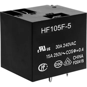 Elektronická součástka Relé HF105F-5-024D-1ZST
