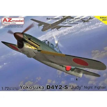 Plastikový model 1:72 Yokosuka D4Y2-S "Judy" Night Fighter