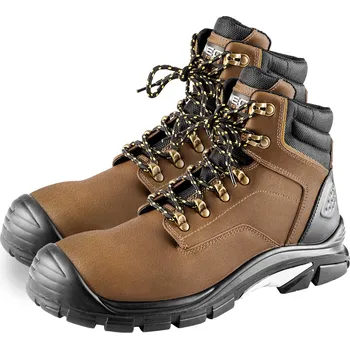 Pracovní obuv NEO TOOLS Pracovní boty S3 SRC, kůže typu "crazy horse" Velikost: 46