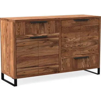 Organizace kuchyně Příborník z masivu Victoria světlá akácie