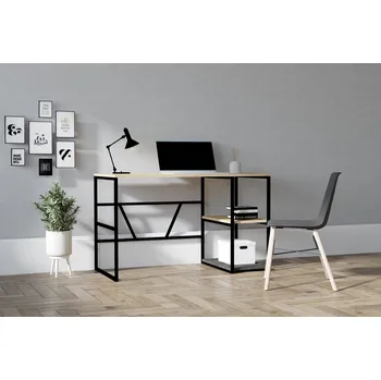 Psací stůl ASIR Psací stůl CASTE dub černý