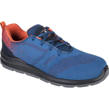 PORTWEST STEELITE AIRE TRAINER S1P FT25 / Bezpečnostní polobotka S1P - modrá/oranžová 39