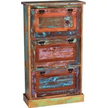 Botník Barevný botník z masivu recyklované dřevo Openwater