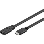 PremiumCord Prodlužovací kabel USB 3.1 konektor C/male - C/female, černý, 2m - ku31mf2