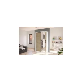 Šatní skříň FALCO Skříň Costa VI bílá/dub sonoma