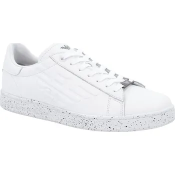 Pánské tenisky EA7 Plátěné tenisky s přídavkem kůže | Barva:bílý | Velikost:40