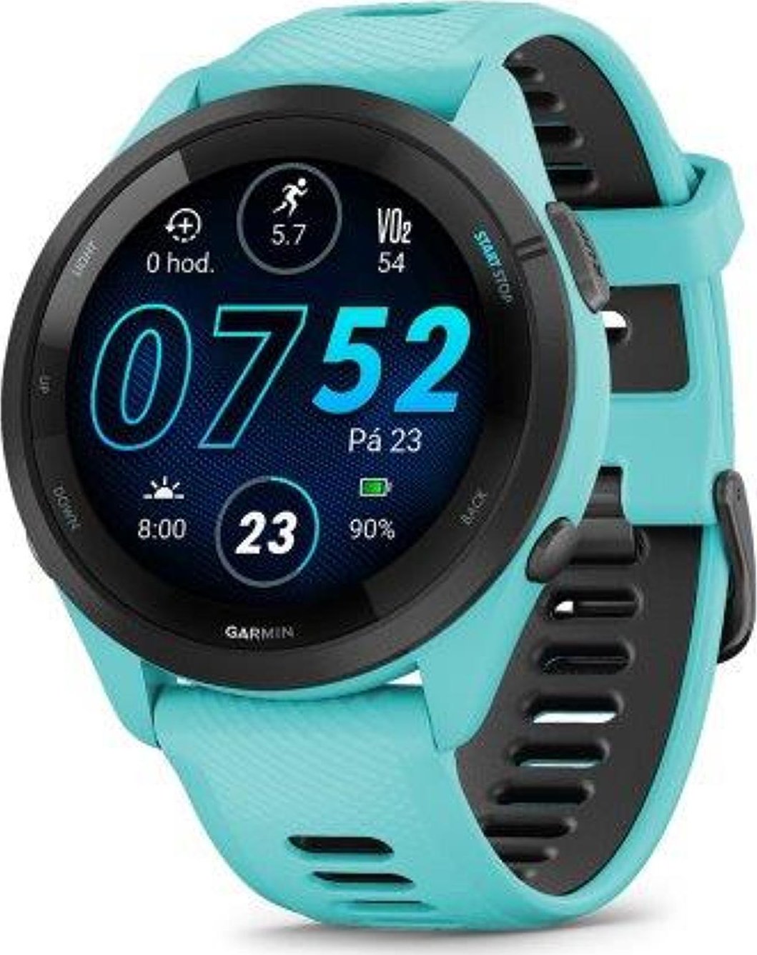 foto Chytré hodinky Garmin Forerunner 265 Aqua/Black