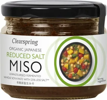 Clearspring Miso pasta se sníženým obsahem soli BIO 270 g