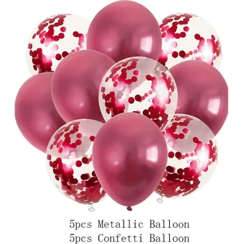 dobirkov.cz Nafukovací balónky / párty balónky / balonky s konfetami HEART Varianta: 6